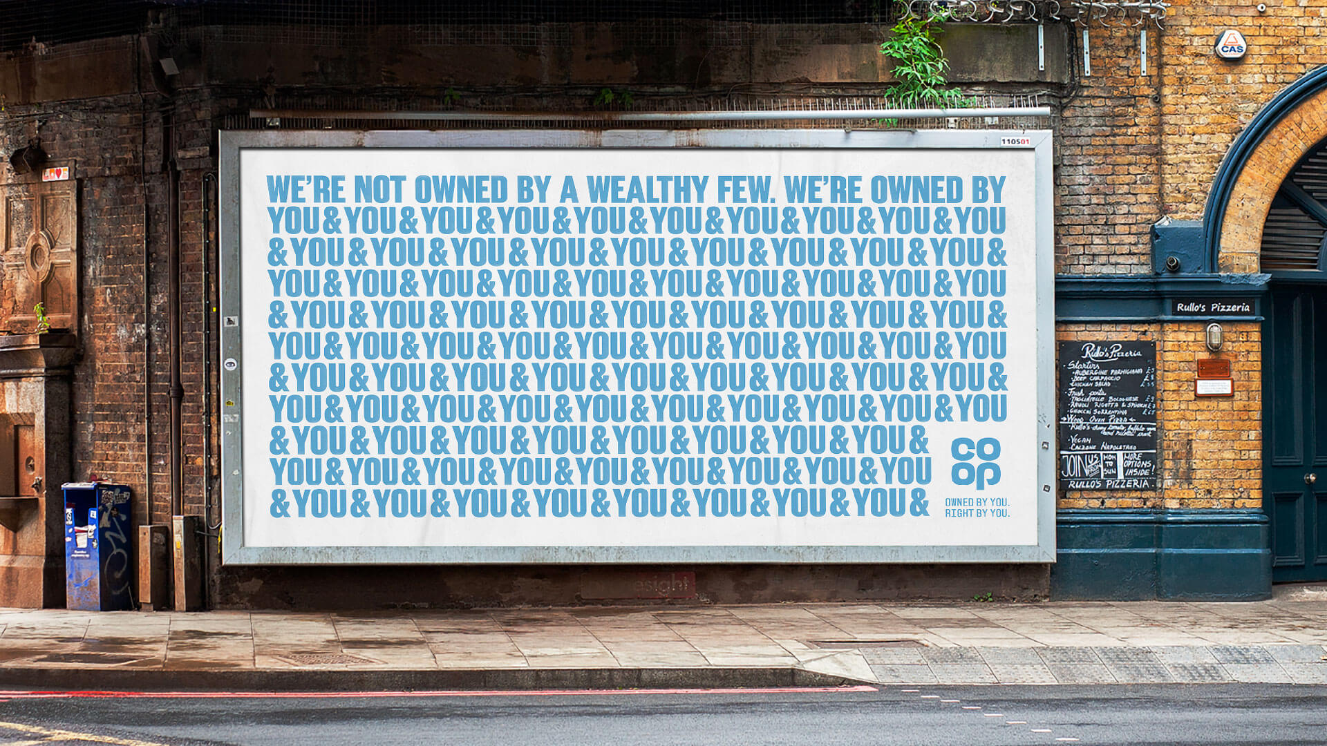 Co-Op billboard