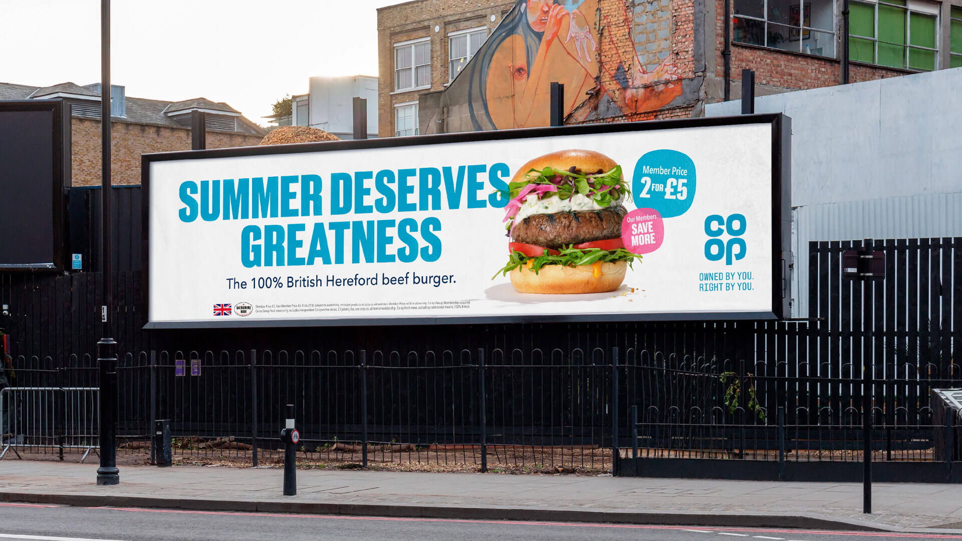 Co-Op billboard