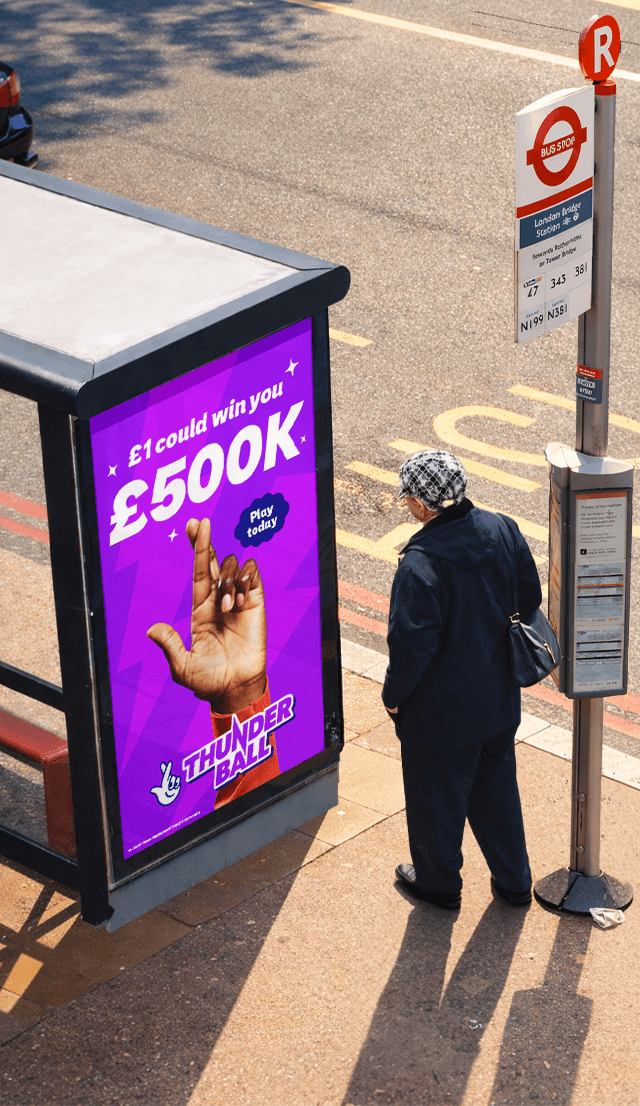 Bus stop mock-up