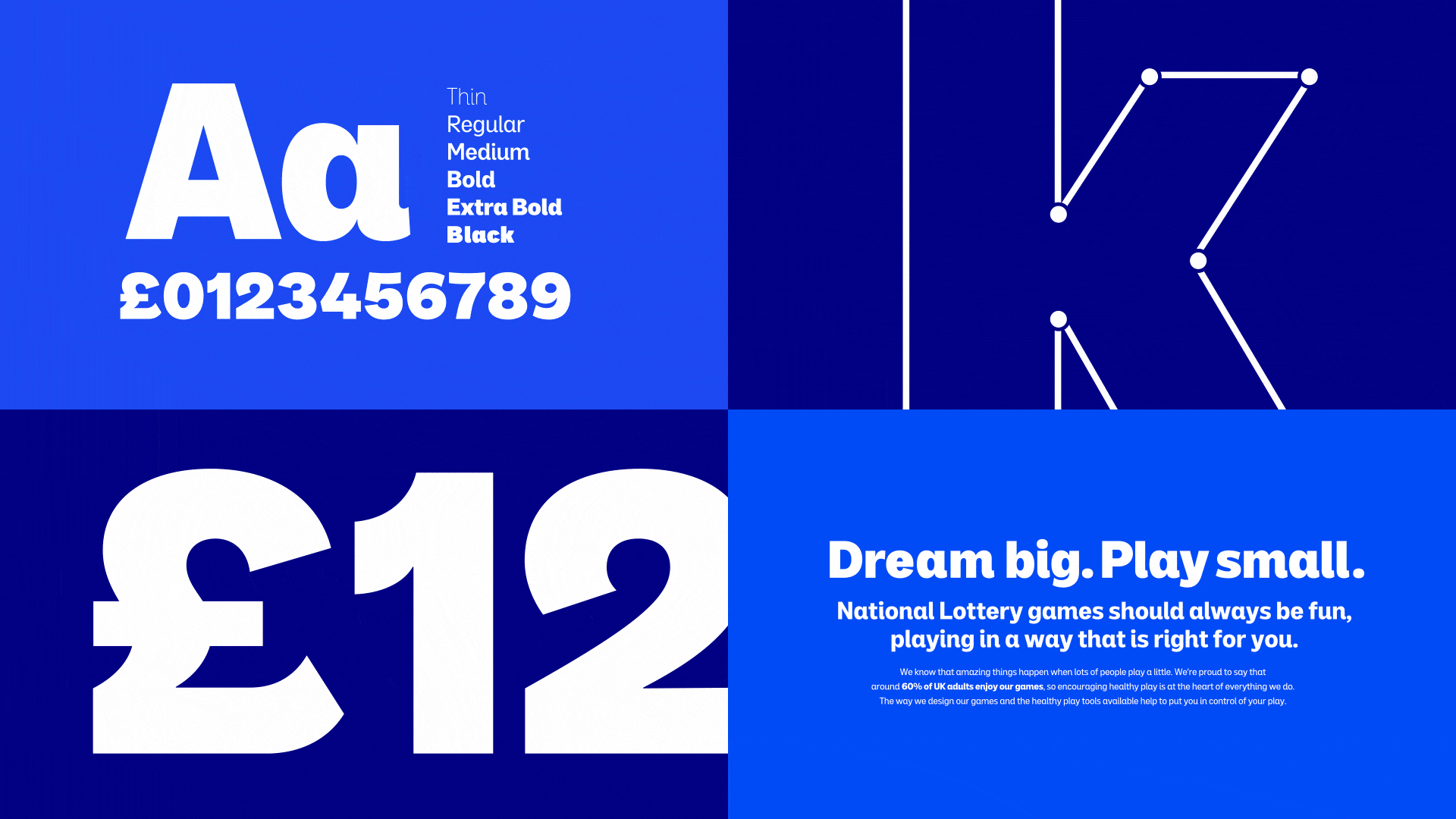 Animated GIF: Typography with claims