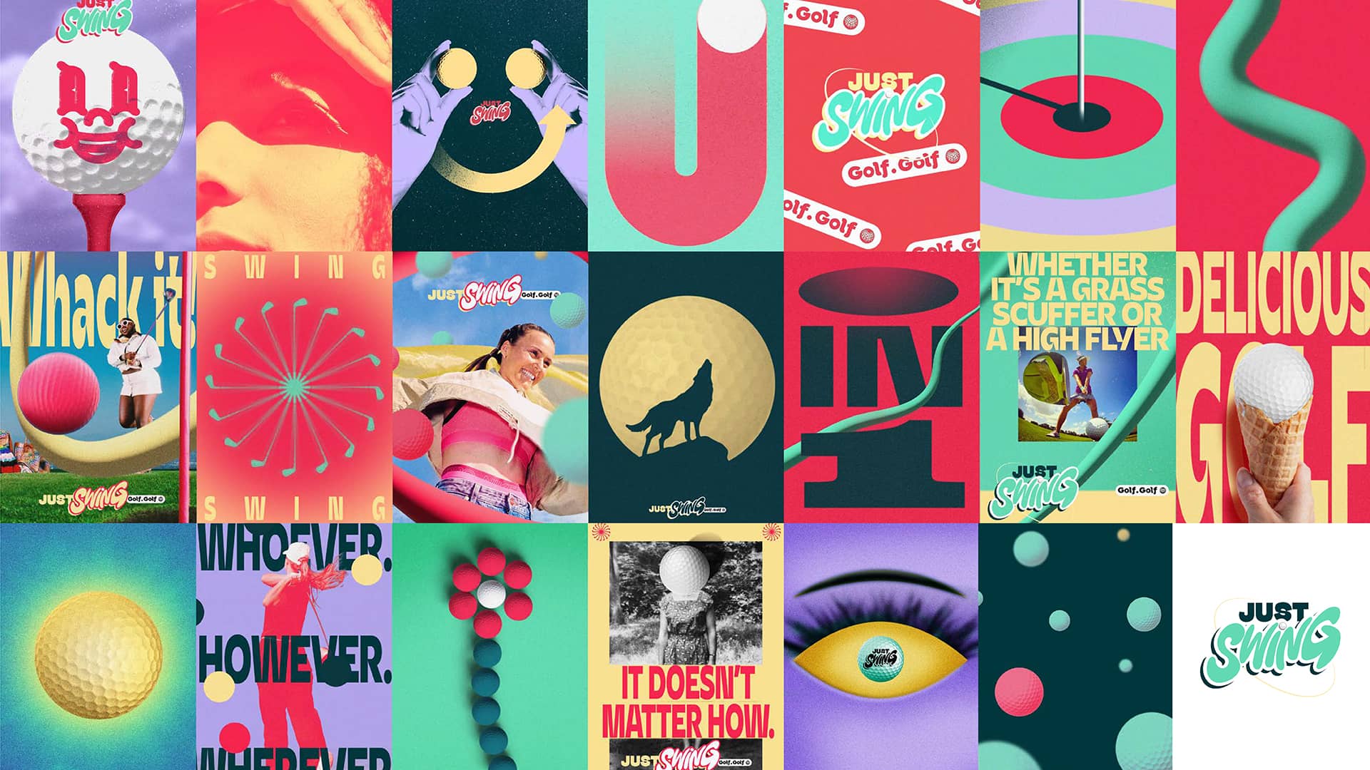 Collage of various posters