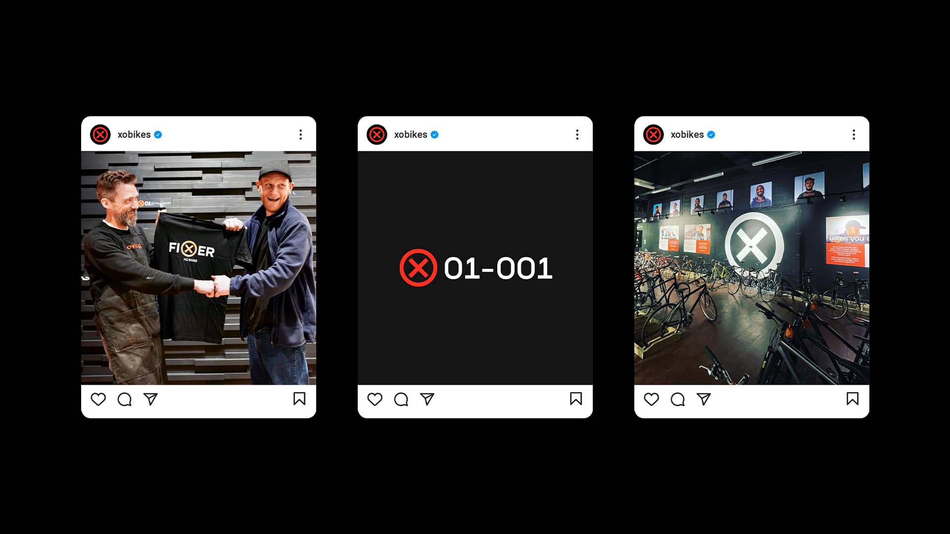 XO Bikes social posts